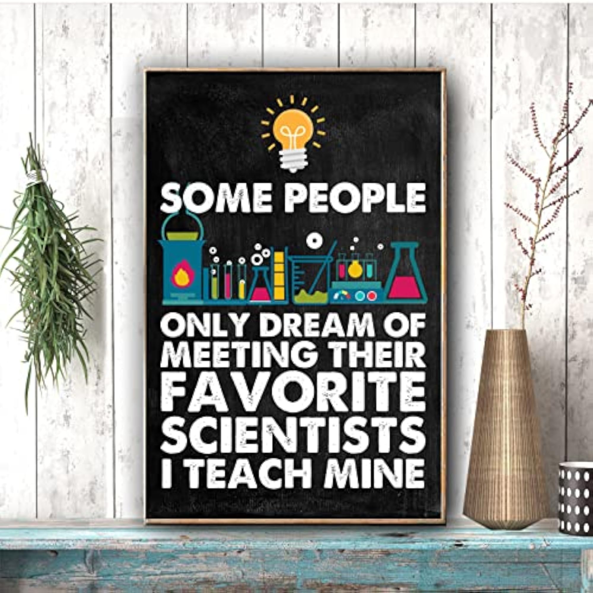 Some People Scientist Décor Chemistry Posters